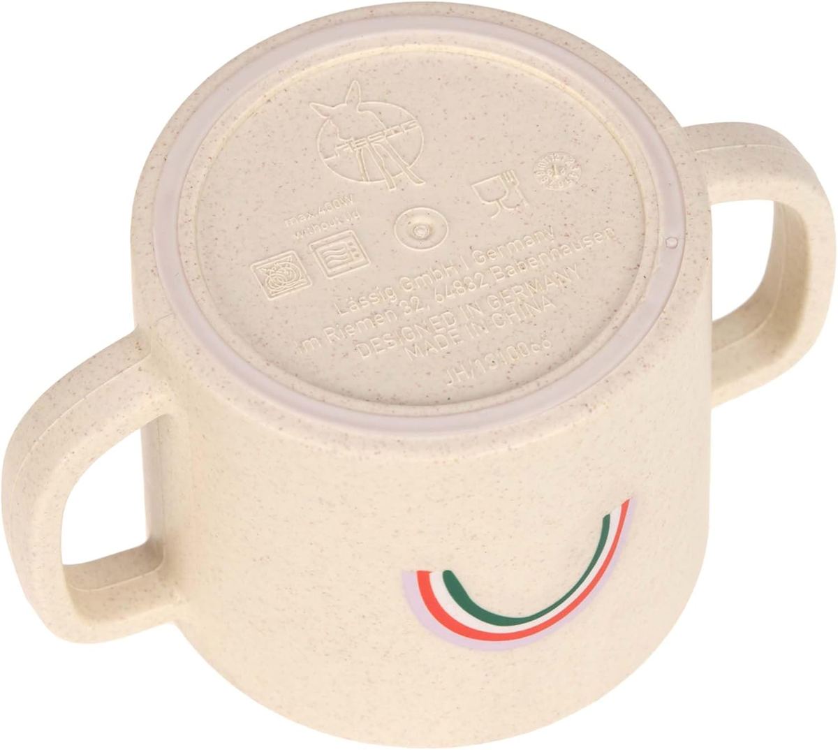 LASSIG Sippy Cup Happy Rascals Heart Trinklernbecher mit Mundstück, 150 ml, 6 m+