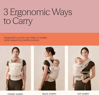 ERGOBABY ADAPT SoftFlex MESH Babytrage ergonomisch 3,2-20kg
