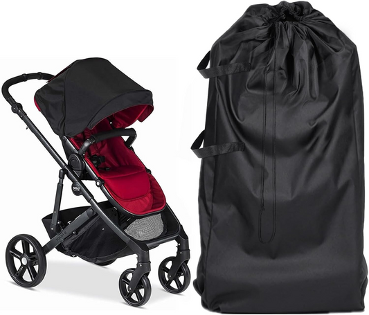 HOTUT transporttas voor vliegtuig voor kinderwagen en autostoel 49x31x113