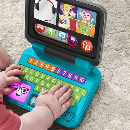 FISHER-PRICE laptop interaktywny J.NIEMIECKI 6m+