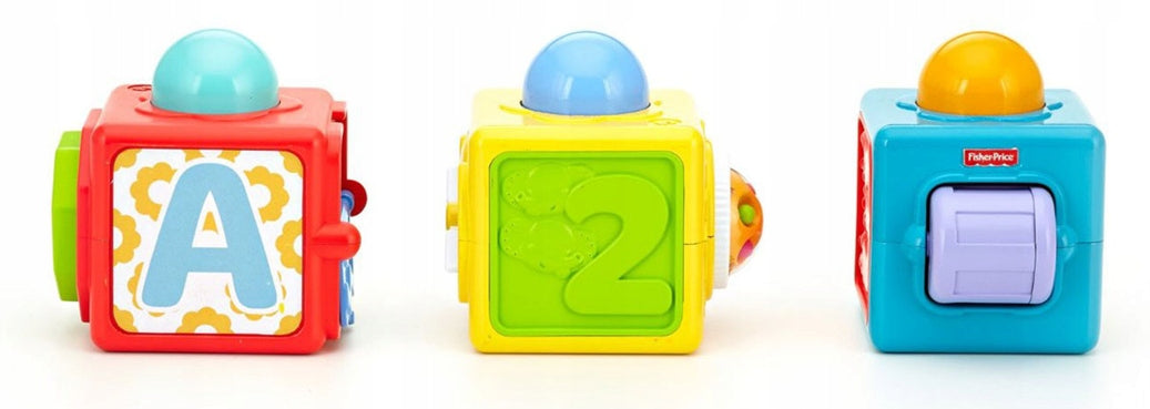FISHER-PRICE DHW15 Interaktive Tierbausteine 6M+
