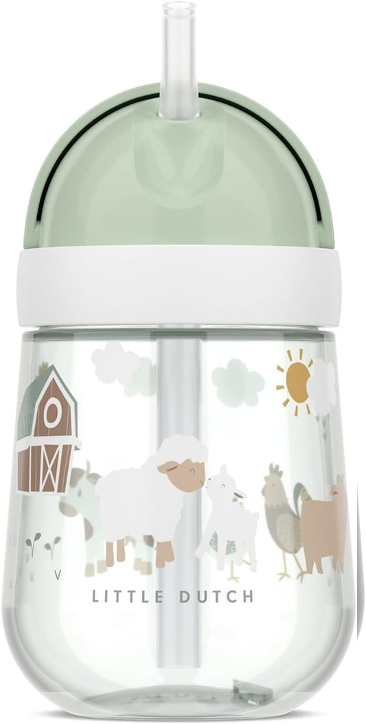 MEPAL Straw Cup Trinklernbecher mit Strohhalm 9+ Monate 300 ml FARMA – Produktfoto 2