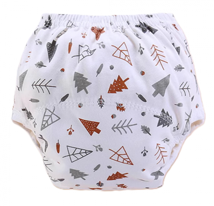 Qianquhui Children's Training Underwear, Tree, Size 100