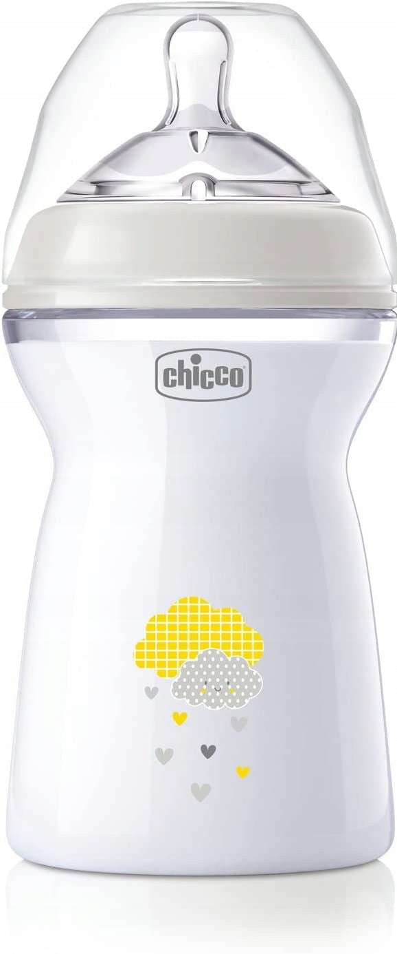 CHICCO NaturalFeeling bottle with quick-flow teat