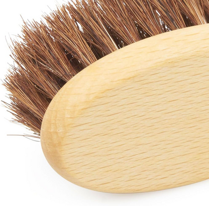GRUNSPECHT Holzbürste mit Pferdehaar 6 M+