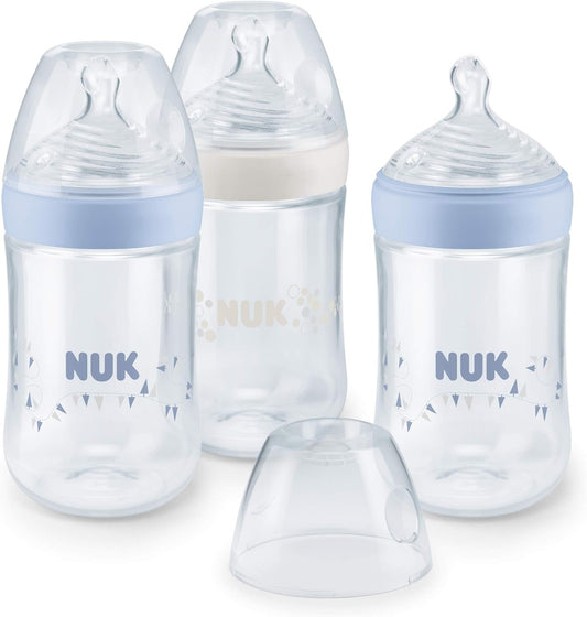 NUK Nature Sense sada lahví 3x, věk 6-18 m