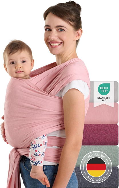 LALENI elastisches Tragetuch für Babys bis 15 kg