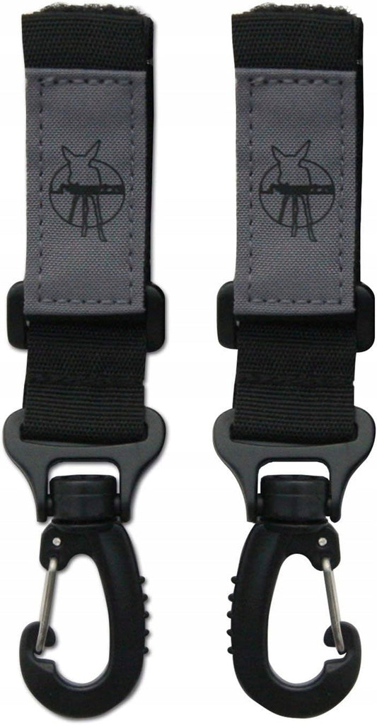 LASSIG Casual Label Befestigungshaken für die Anbringung einer Tasche am Kinderwagengestell, 2 Stück