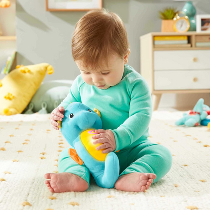 FISHER-PRICE Kuscheltier mit Melodien, Geräuschen und Licht SEEPFERDCHEN