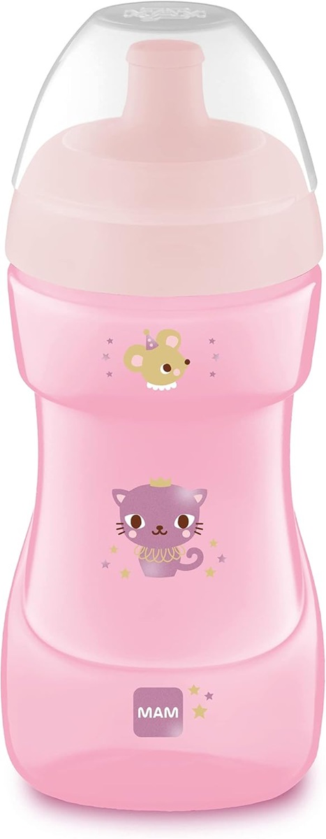 MAM Sports Cup Trinklernbecher auslaufsicher 330 ml 12 m+