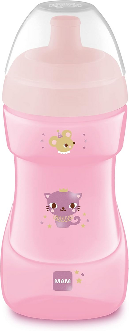 MAM Sports Cup Trinklernbecher auslaufsicher 330 ml 12 m+