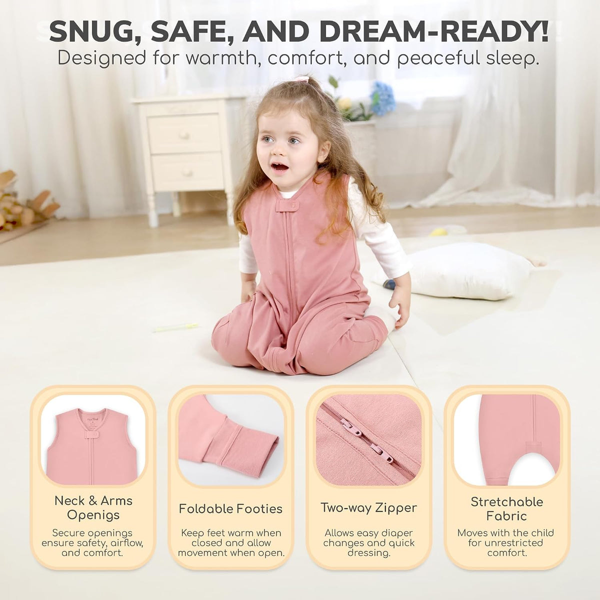 MAMA CHEETAH baby sleeping bag 1TOG 18 months