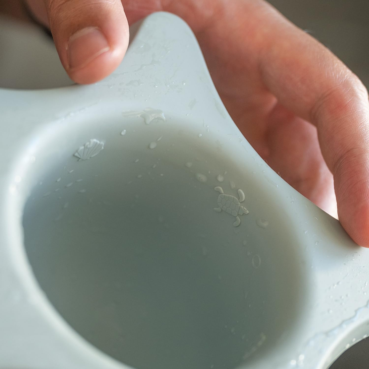 KINDSGUT Spülbecher für Babyhaare SEESTERN