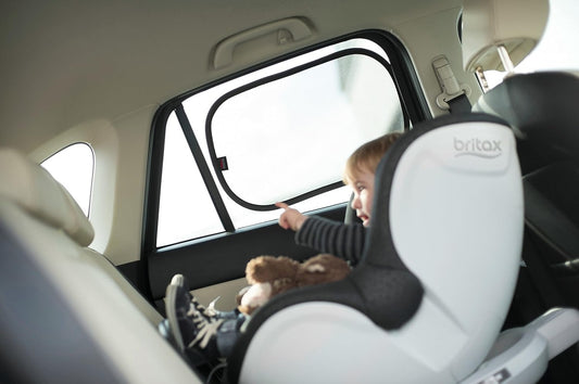 BRITAX ROMER osłona przeciwsłoneczna na szybę samochodu UPF30+ 2 sztuki – zdjęcie produktu 2