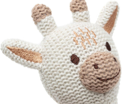 JOLLEIN Baby-Rassel 20cm Giraffe