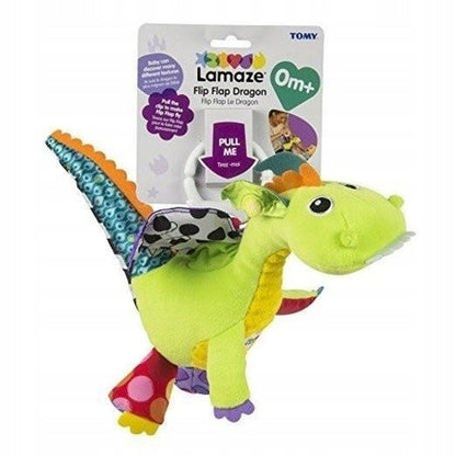 LAMAZE Anhänger sensorisches Spielzeug DRACHE 24 x 26 cm