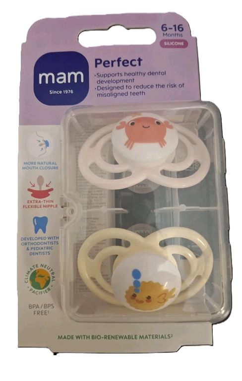 MAM Perfect succhietto x2 6-16 mesi + box
