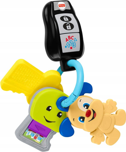 FISHER-PRICE Interaktive Autoschlüssel mit Schlüsselanhänger DEUTSCH