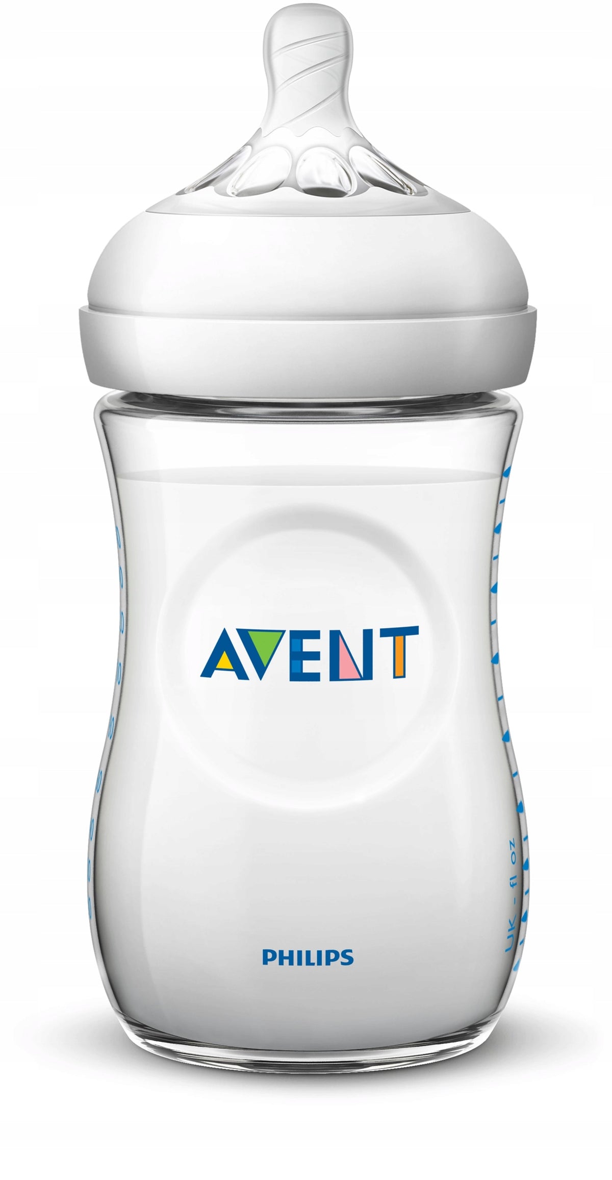 PHILIPS AVENT zestaw 4 butelki, smoczek, szczotka – butelka Natural 260 ml dla noworodków