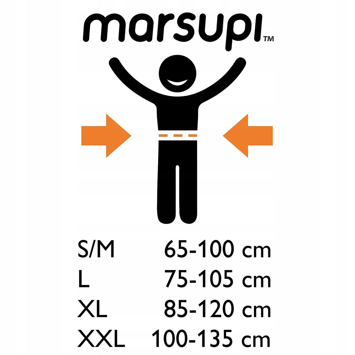 MARSUPI 2.0 ergonomische Babytrage XL 3,5 - 15 kg