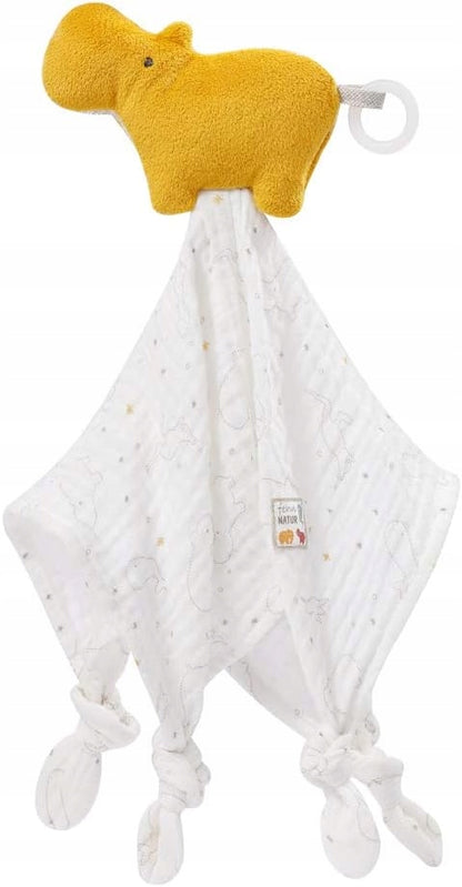 FEHN NATURE Schnuffeltuch Bio-Baumwolle HIPPO