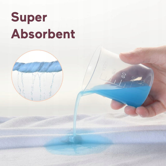 MOMCOZY Kapuzenhandtuch x2 76x76 +6 24x24 Waschlappen – Produktfoto 2