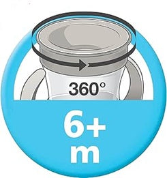 NUK Mini Magic Cup Trinklernbecher 360° 160 ml 6 Monate+