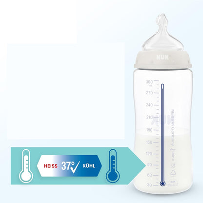 NUK First Choice+ Flasche 360 ml Trinksauger XL 6-18 m GIRAFFE
