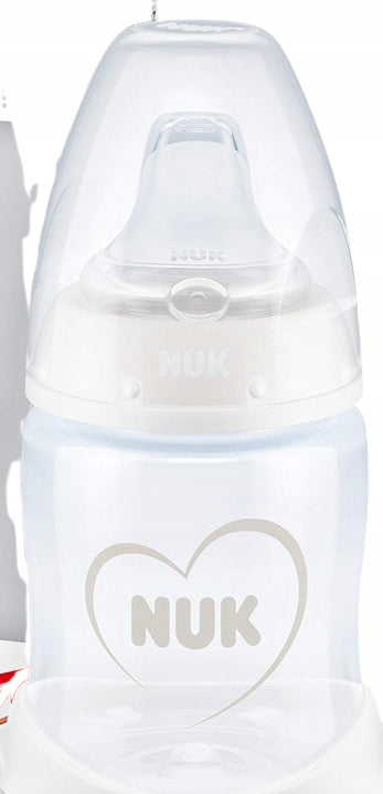 NUK First Choice+bottledominant colour whiteteat size Sage 0-6 mcapacity 150 mlmaterials polypropylene