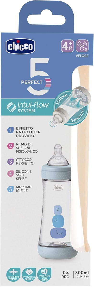 CHICCO Flasche Perfect5 4M+ 300ml