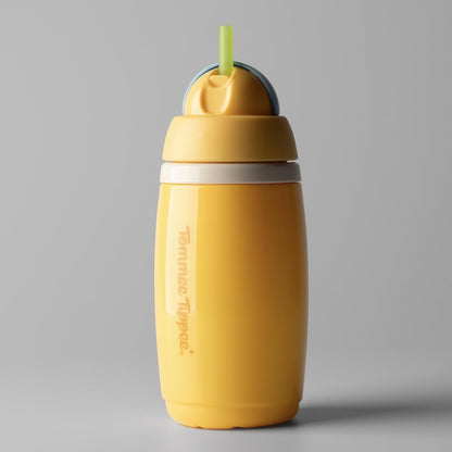 TOMMEE TIPPEE Active Straw Cup Trinkflaschenbecher mit Strohhalm 266 ml 12 m+