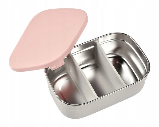 BEABA Brotdose Lunchbox aus EDELSTAHL, 760 ml, mit Fächern – Produktfoto 2