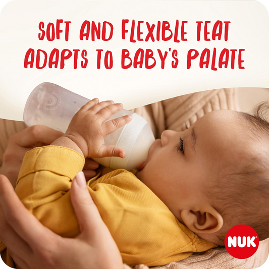 NUK Perfect Match Rainbow Starterset mit Flaschen 150 / 260 ml ab 3 Monaten – Produktbild 2