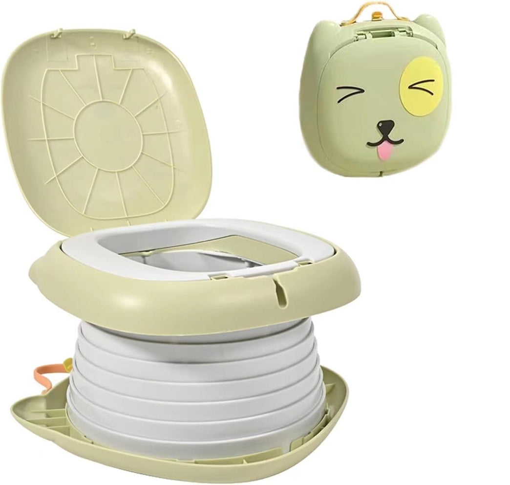 SOSINYA faltbare Reise-Nachttopf tragbare Toilette + Beutel und Etui