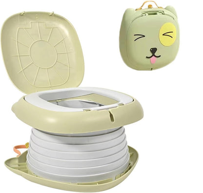 SOSINYA faltbare Reise-Nachttopf tragbare Toilette + Beutel und Etui