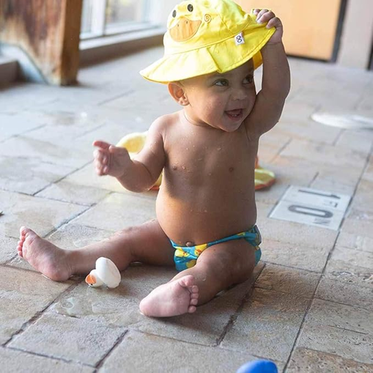 ZOOCCHINI Schwimmwindel + Hut 6-12 Monate