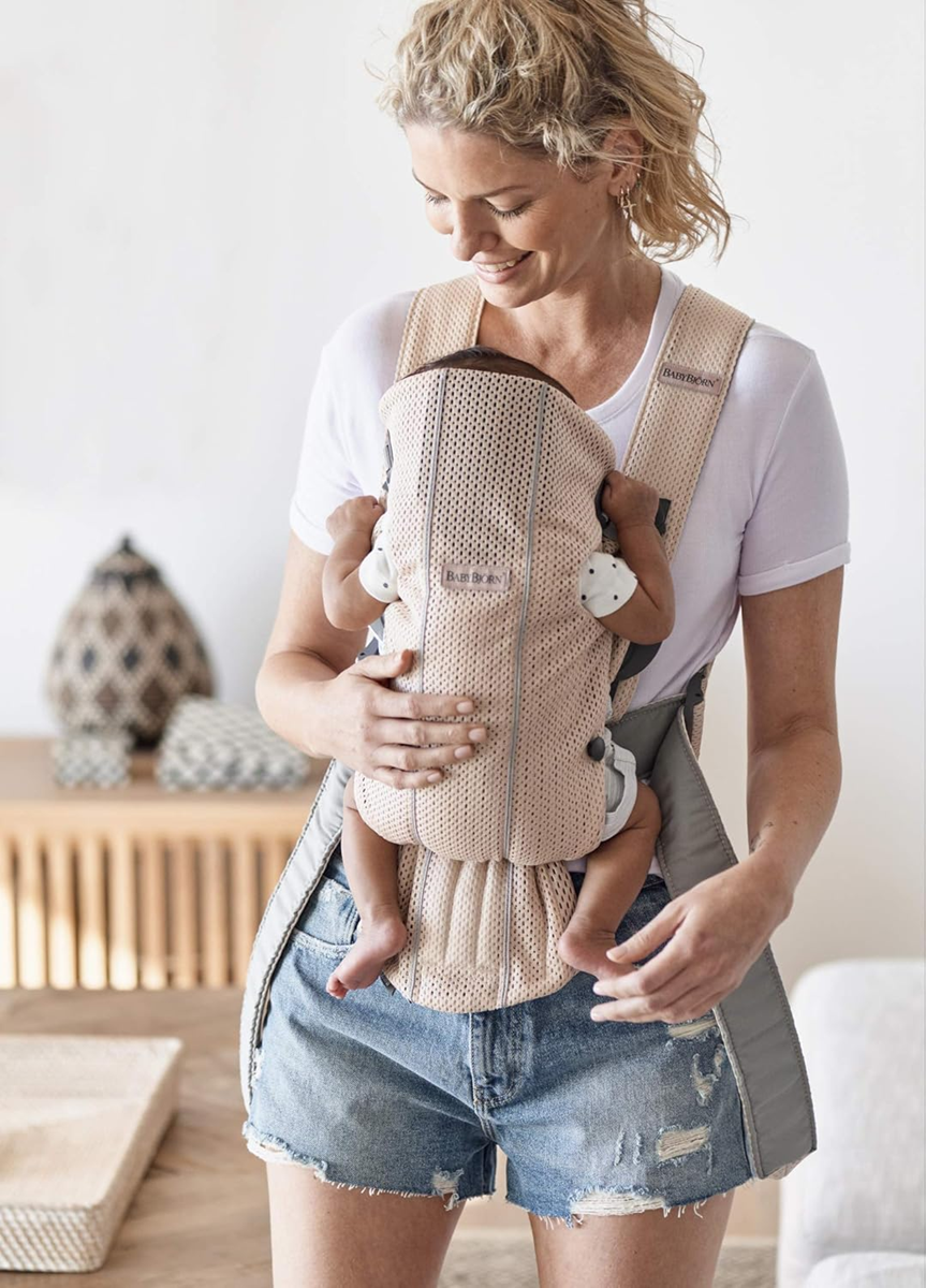 BABYBJÖRN Babytrage Mini ergonomisch 3-11kg AIRY MESH