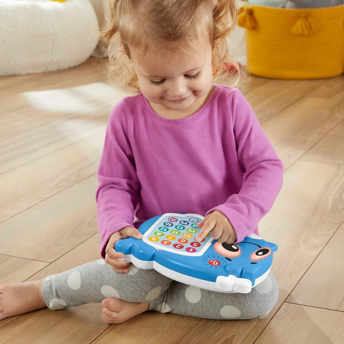 FISHER-PRICE interaktiver WAL Lichter 120 Melodien Sätze DEUTSCHE Sprache