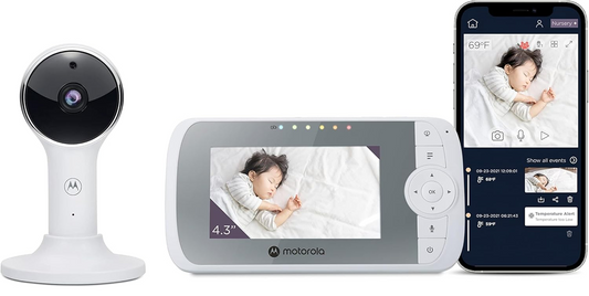 MOTOROLA VM64 Connect baby monitor elettronico 4,3"