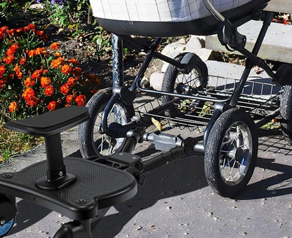 FNRIDS Universal-Buggyboard, Trittbrett für Kinderwagen, belastbar bis 25 kg