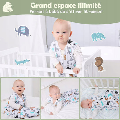 LICTIN Sommerschlafsack 0,5TOG 65-85cm x2