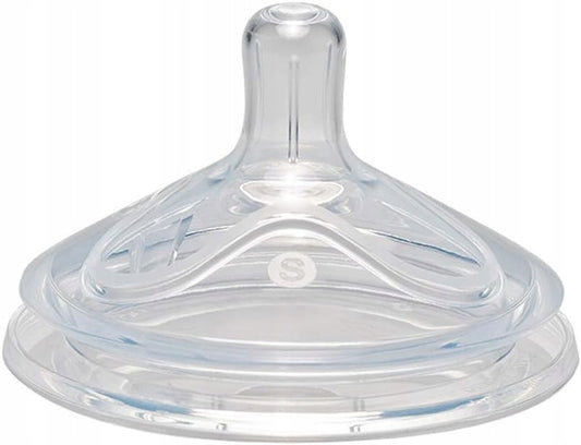 NIP First Moments smoczek do butelki S 0msc+ silikonowy smoczek antykolkowy BPA i BPS free