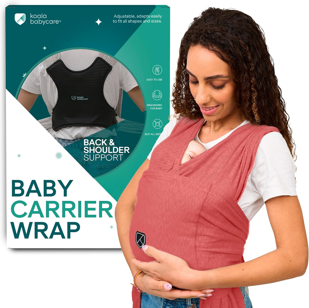 KOALA BABYCARE 2-in-1 Babytragetuch