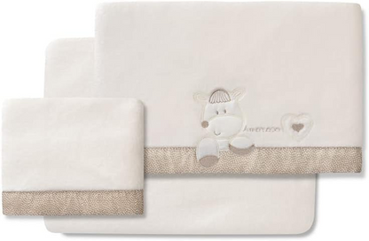 INTERBABY set of fleece bedding covers