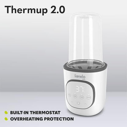 LIONELO podgrzewacz do butelek 5w1 Thermup 2.0 z termostatem i ochroną przed przegrzaniem