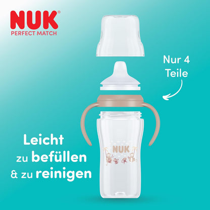 NUK Perfect Match Trinklernbecher 150ml 6m+ LEUCHTET IM DUNKELN