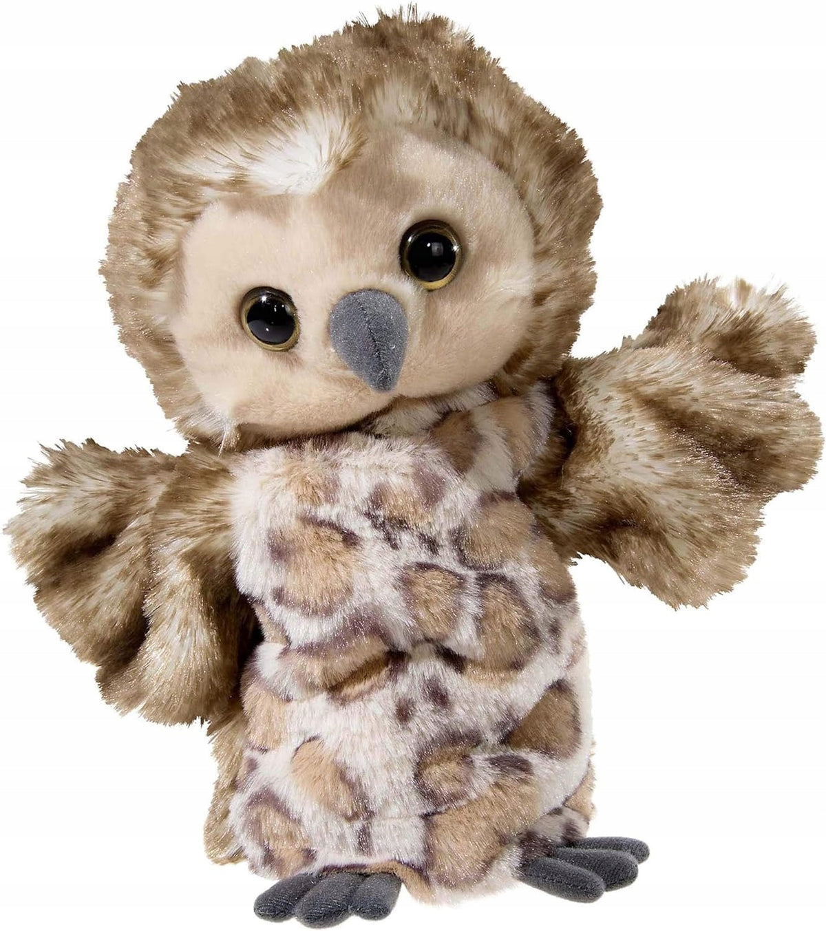 HEUNEC Plüsch-Handpuppe zum Rollenspiel Eule 32 cm