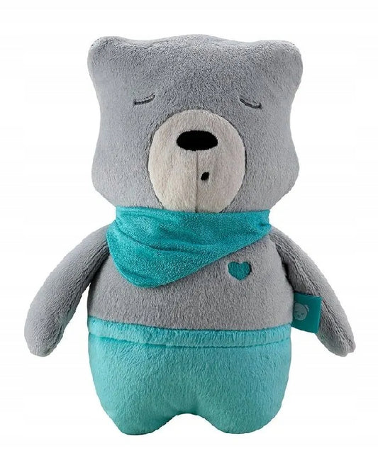 MyHummy šumivá plyšová hračka so snímačom plaču MEDVEDÍK LUCAS 24 cm