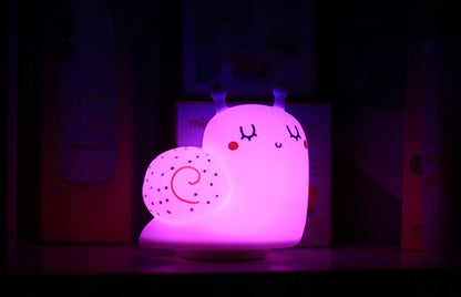 MINILAND Cosy Dreamer Silikon-Nachtlicht SCHNECKE 12,3 x 12,3 cm
