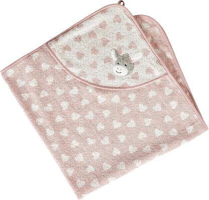 STERNTALER Esel Emmi Kapuzenhandtuch 100x100cm "N